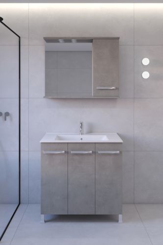 ΚΑΘΡΕΠΤΗΣ ΜΠΑΝΙΟΥ ΑΛ ΔΙΟΝΙ 80cm ΧΡΩΜΑ 523 ΔΕΞΙΟΣ ΜΕ ΣΠΟΤ