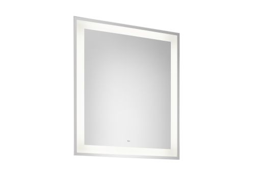ΚΑΘΡΕΠΤΗΣ ΜΠΑΝΙΟΥ IRIDIA 60x70cm ΟΡΘΟΓΩΝΙΟΣ ΜΕ LED ROCA
