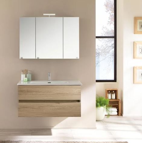 ΒΑΣΗ ΕΠΙΠΛΟΥ ΜΠΑΝΙΟΥ ΚΟΡΑ 100cm ΚΡΕΜΑΣΤΗ NABUCCO