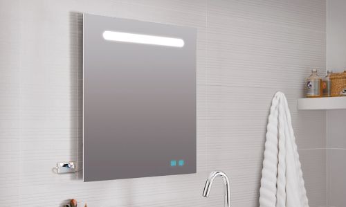 ΚΑΘΡΕΠΤΗΣ ΑΠΛΟΣ ΛΙΝΑ 60x80cm ΓΥΑΛΙΝΟΣ ΜΕ LED