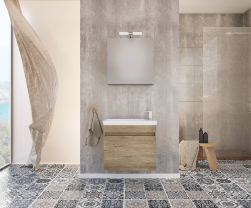 ΣΕΤ ΕΠΙΠΛΟΥ ΜΠΑΝΙΟΥ 4ΤΜΧ ΛΟΥΞΟΥΣ 60 PL WOOD DROP