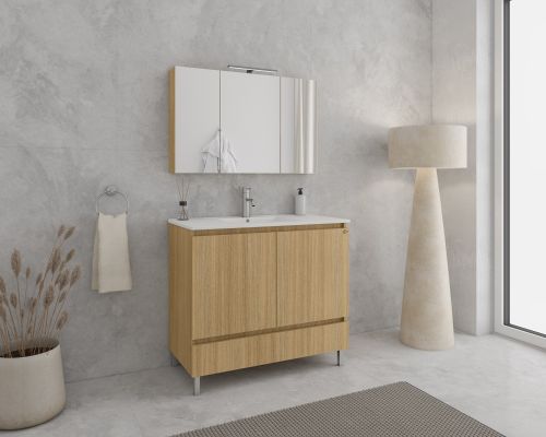 ΣΕΤ ΕΠΙΠΛΟΥ ΜΠΑΝΙΟΥ 3ΤΜΧ DELTA 90 SLAVONIA OAK DROP