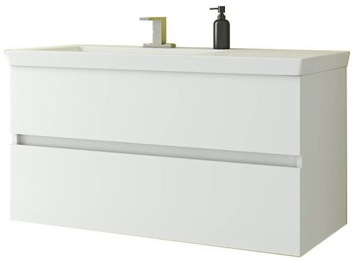 ΚΡΕΜΑΣΤΗ ΒΑΣΗ ΕΠΙΠΛΟΥ ΜΠΑΝΙΟΥ LUXUS 100 ΛΕΥΚΗ DROP