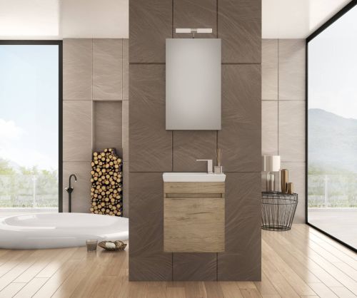 ΚΑΘΡΕΠΤΗΣ ΕΠΙΠΛΟΥ ΜΠΑΝΙΟΥ LUXUS 45 PL WOOD DROP