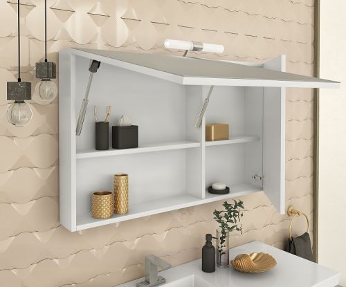 ΚΑΘΡΕΠΤΗΣ ΕΠΙΠΛΟΥ ΜΠΑΝΙΟΥ STATUS 90 ΛΕΥΚΟΣ DROP