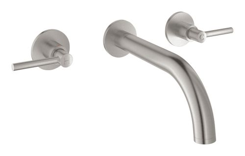 ATRIO BASIN MIXER WALL MOUNTED M-SIZE  20662DC0 SUPERSTEEL  GROHE