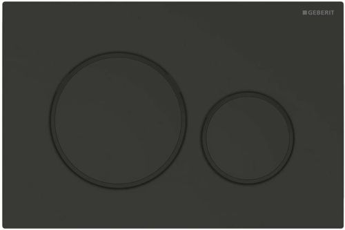 ΠΛΑΚΕΤΑ GEBERIT SIGMA 20 115.882.16.1 ΜΑΥΡΟ ΜΑΤ