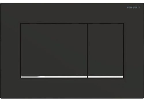 ΠΛΑΚΕΤΑ GEBERIT SIGMA 30 115.883.14.1 ΜΑΥΡΟ ΜΑΤ