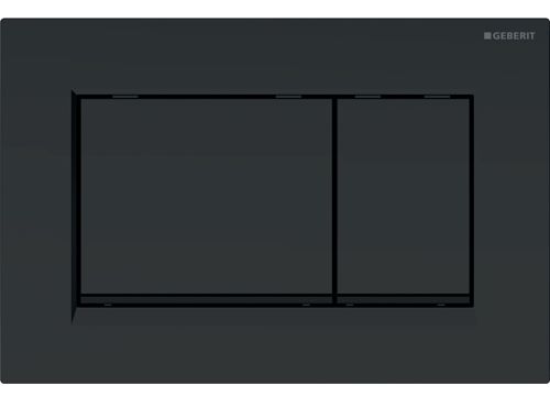 ΠΛΑΚΕΤΑ GEBERIT SIGMA 30 115.883.16.1 ΜΑΥΡΟ ΜΑΤ