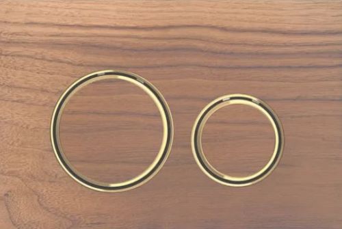 ΠΛΑΚΕΤΑ GEBERIT SIGMA 21 115.652.JX.1 BLACK WALNUT / BRASS