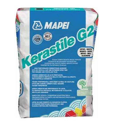 ΚΟΛΛΑ KERASTILE G2 C2TE ΛΕΥΚΗ 25KG MAPEI