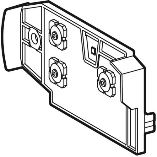 ΧΕΙΡΙΣΤΗΡΙΟ ΠΙΝΑΚΑ ΕΛΕΓΧΟΥ AQUACLEAN MERA 243.210.00.1 GEBERIT