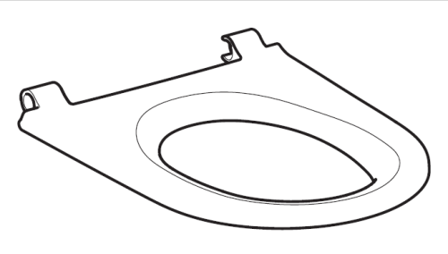 ΚΑΘΙΣΜΑ ΛΕΚΑΝΗΣ ΛΕΥΚΟ AQUACLEAN SELA 243.939.11.1 GEBERIT