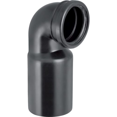 ΚΑΜΠΥΛΗ ΑΠΟΧΕΤΕΥΣΗΣ ΚΡΕΜΑΣΤΗΣ ΛΕΚΑΝΗΣ HDPE 90° 366.925.16.1 GEBERIT
