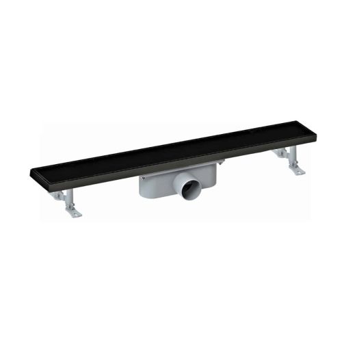 ΚΑΝΑΛΙ ΚΑΙ ΣΧΑΡΑ ΝΤΟΥΖΙΕΡΑΣ ΑΝΑΣΤΡΕΦΟΜΕΝΗ ΙΝΟΧ 304 60cm ΜΑΥΡΟ ΜΑΤ