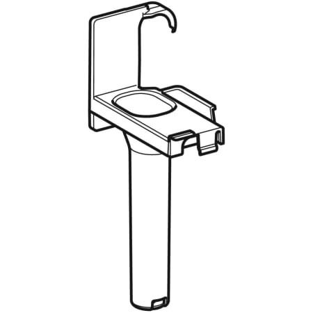 RECEPTACLE FOR DUOFRESH STICK 244.088.00.1 GEBERIT