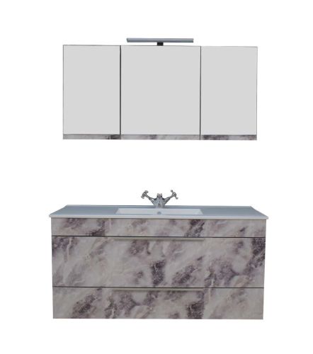 ΚΑΘΡΕΠΤΗΣ ΕΠΙΠΛΟΥ 120cm ΑΛ ΗΡΩ ΜΕ ΑΠΛΙΚΑ ΧΡΩΜΑ GLOSS 6105