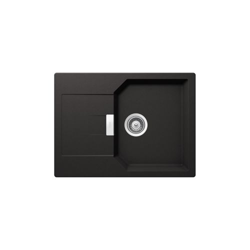 ΝΕΡΟΧΥΤΗΣ ΓΡΑΝΙΤΗ 69x51cm CRISTALITE MANHATTAN 30170 NERO SCHOCK