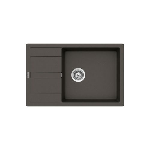 ΝΕΡΟΧΥΤΗΣ ΓΡΑΝΙΤΗ 78x50cm CRISTALITE MANHATTAN 30180 ASPHALT SCHOCK