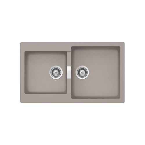 ΝΕΡΟΧΥΤΗΣ ΓΡΑΝΙΤΗ 86x50cm CRISTALITE MANHATTAN 30290 CONCRETE BETON SCHOCK