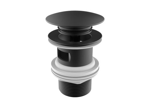 ΒΑΛΒΙΔΑ ΝΙΠΤΗΡΟΣ AQUA Ø65 ΠΑΤΗΤΗ CLICK CLACK BRUSHED TITANIUM BLACK ROCA