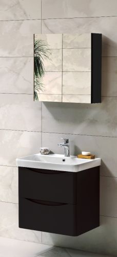 ΚΑΘΡΕΠΤΗΣ ΜΠΑΝΙΟΥ ΜΑ ΖΕΝ 60cm ΑΝΘΡΑΣΙΤΕ