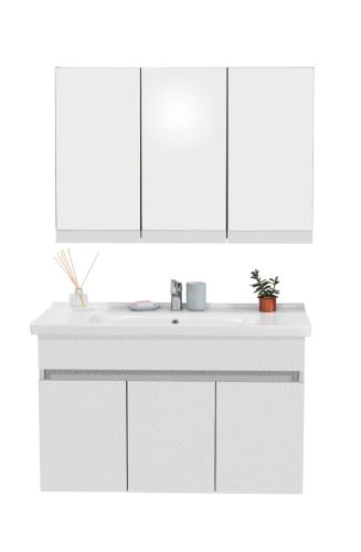 ΚΑΘΡΕΠΤΗΣ ΜΠΑΝΙΟΥ 100cm ΜΑ ΜΟΝΑ ΧΡΩΜΑ ΛΕΥΚΟ