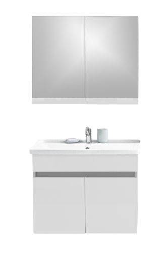 ΚΑΘΡΕΠΤΗΣ ΜΠΑΝΙΟΥ 80cm ΜΑ ΜΟΝΑ ΧΡΩΜΑ ΛΕΥΚΟ