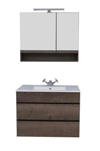 ΒΑΣΗ ΕΠΙΠΛΟΥ ΜΠΑΝΙΟΥ ΑΛ ΡΟΜΙΝΑ 80cm ΚΡΕΜΑΣΤΗ ΧΡΩΜΑ S028