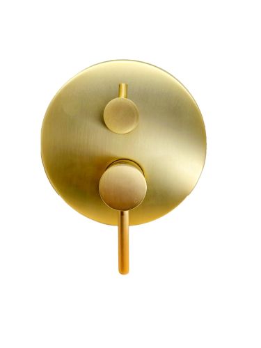 SHOWER MIXER IN WALL MM ΙΙ MM BRUSHED GOLD MATT PICCADILLY