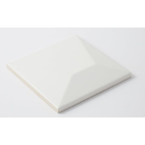 CERAMIC WALL TILE NILO M CONTRACT WHITE 12,5x12,5cm GLOSS 1st CHOICE