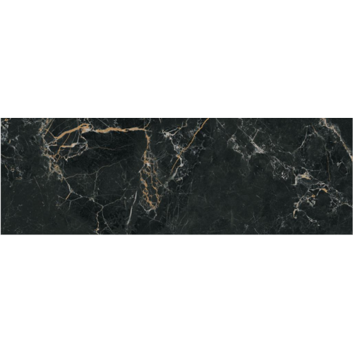 ΠΛΑΚΑΚΙ ΚΕΡΑΜΙΚΟ ΜΟΥΡΑΝΟ ΝΟΙΡ ΓΚΟΛΝΤ 30,5x91,5cm ΓΥΑΛΙΣΤΕΡΟ RECTIFIED ΠΡΩΤΗΣ ΠΟΙΟΤΗΤΑΣ