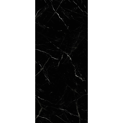 PORCELAIN TILE NERO MARQUINA 6mm 120x280cm POLISHED RECTIFIED FIRST QUALITY