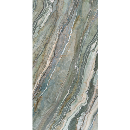 GRANITE TILE ROYAL PEACOCK 6mm 160x320cm POLISHED FIRST QUALITY