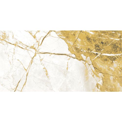 PORCELAIN TILE SUNGLOW YELLOW 60x120cm POLISHED RECTIFIED 1ST QUALITY