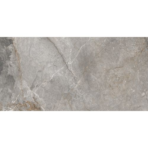PORCELAIN TILE CURA GREY 60x120cm GLOSS RECTIFIED 1ST QUALITY