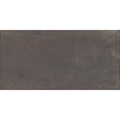 PORCELAIN TILE  RUST BROWN LUSTER GEO 60x120cm MAT RECTIFIED 1ST QUALITY 