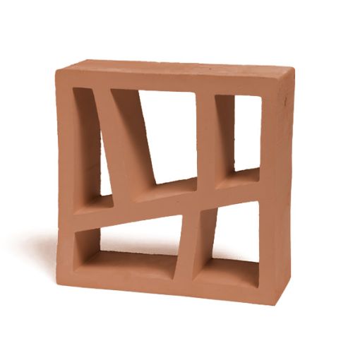 ΚΛΩΣΤΡΑ TRENCADIS 20x20x7 ΧΡΩΜΑ TERRACOTA 15 ROJO MAT