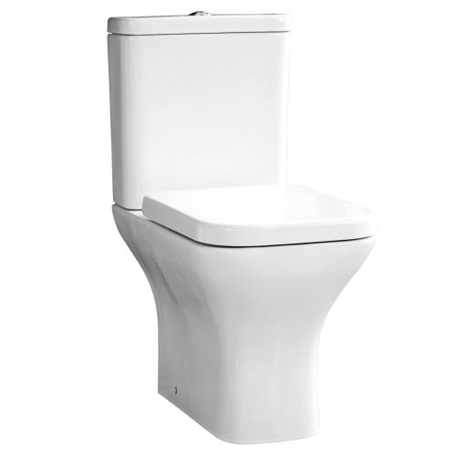 TOILET SEAT & COVER TREVI SOFT CLOSE WHITE PICCADILLY 