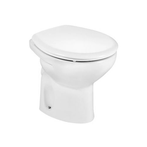 SINGLE FLOORSTANDING TOILET VICTORIA VERTICAL OUTLET WITH NORMAL CLOSE SEAT WHITE ROCA