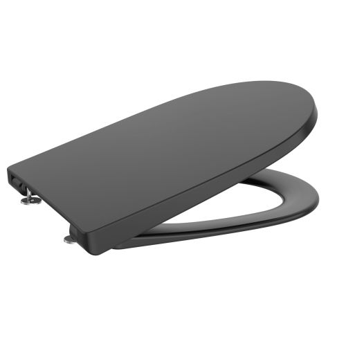 ΚΑΠΑΚΙ ΛΕΚΑΝΗΣ ΟΝΑ ΣΤΡΟΓΓΥΛΟ ΑΠΛΟ ΜΑΥΡΟ ΜΑΤ ROCA