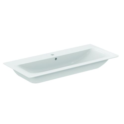 VANITY BASIN CONNECT AIR 104x46cm WHITE IDEAL