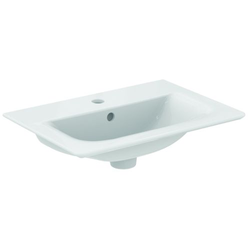 VANITY BASIN CONNECT AIR 54x38cm WHITE IDEAL