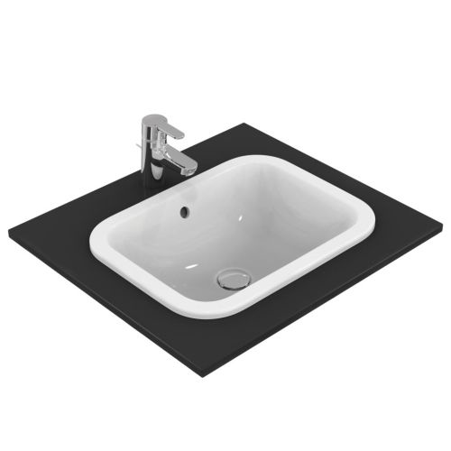 WASHBASIN CONNECT 50x38cm COUNTERTOP WHITE IDEAL