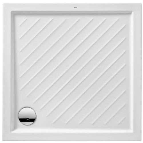 ΝΤΟΥΖΙΕΡΑ ΠΟΡΣΕΛΑΝΗΣ 90x90cm ΤΕΤΡΑΓΩΝΗ ROMA Φ90 ROCA