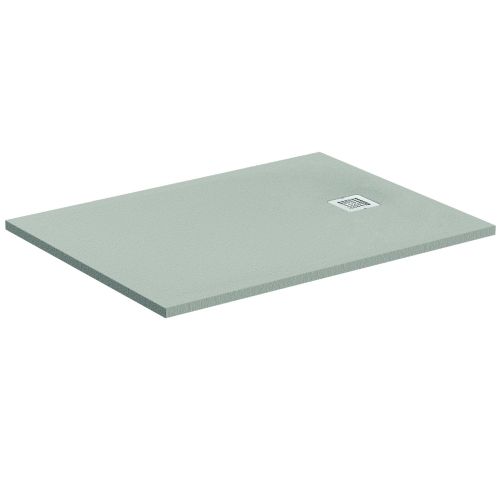 PORCELAIN SHOWER TRAY ARTIFICIAL STONE GREY 120x100x3cm IDEAL
