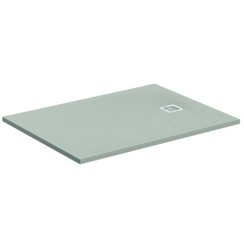 PORCELAIN SHOWER TRAY ARTIFICIAL STONE GREY 120x80x3cm IDEAL