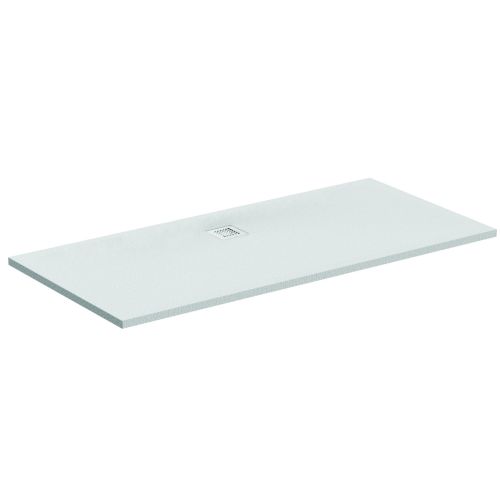 SHOWER TRAY ARTIFICIAL STONE 160x80x3cm WHITE IDEAL