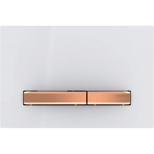GEBERIT SIGMA 50 PLATE 115.670.11.2 WHITE-RED GOLD