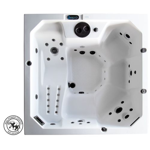 ΜΠΑΝΙΟ MINI POOL 200x200cm ΥΔΡΟΜΑΣΑΖ SPA DELUXE